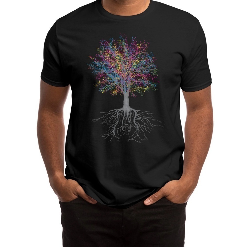 Threadless IT GROWS ON TREES T-Shirt Size L